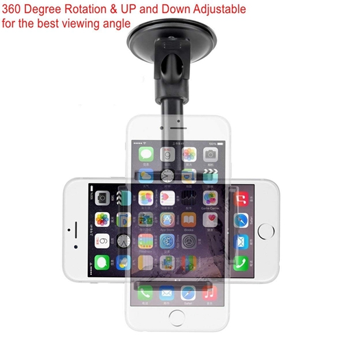 Car Mount,DHYSTAR Cell Phone and Mini Tablet Windshield Dashboard Long Arm Car Holder Truck Mount Cradle for Most Smart Phones,7-8inch Tablets,GPS,with Two Size Holders Clamps Car Mount,DHYSTAR Cell Phone and Mini Tablet Windshield Dashboard Long Arm Car Holder Truck Mount Cradle for Most Smart Phones,7-8inch Tablets,GPS,with Two Size Holders Clamps